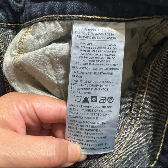 LEVI’s “Athletic” straight fit jeans Signature by Levi’s size 30x32 euc - Picture 16 of 16